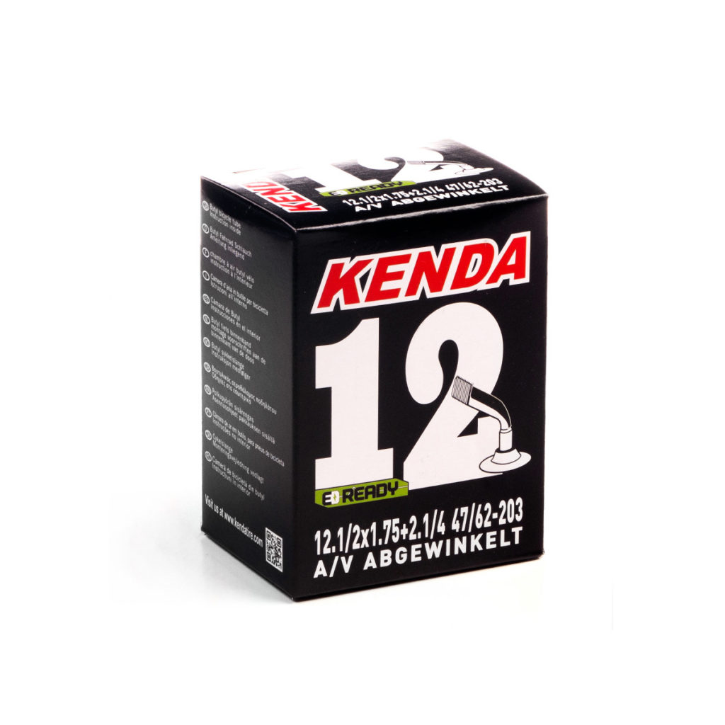 Велокамера Kenda 12×1.75 AV с загнутым ниппелем