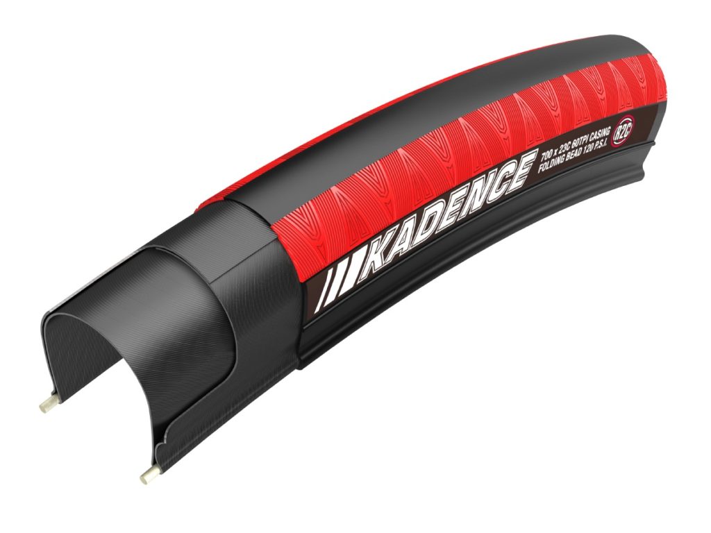 Kenda 700x23C K-1081 «KADENCE», 60TPI, R2C. черно/белый